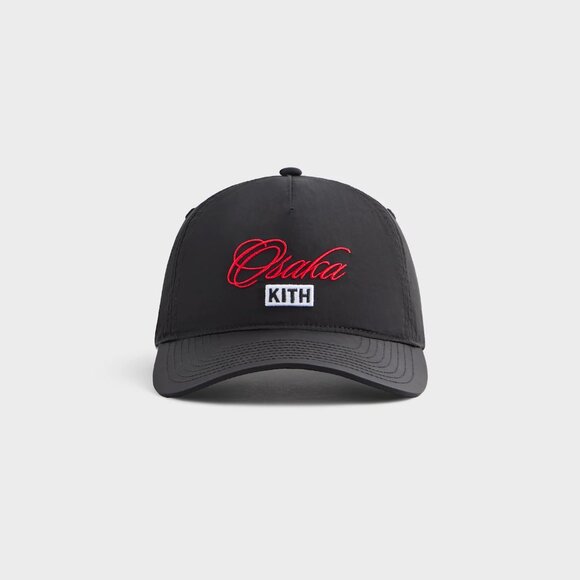 NEW Kith Osaka Bay Low Pinch Crown Cap in Black - SOLD OUT - Picture 6 of 11